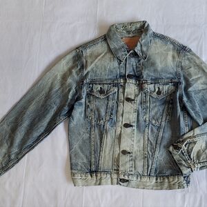 Levi's LVC Vintage Clothing patch work Trucker Jacket Mens M